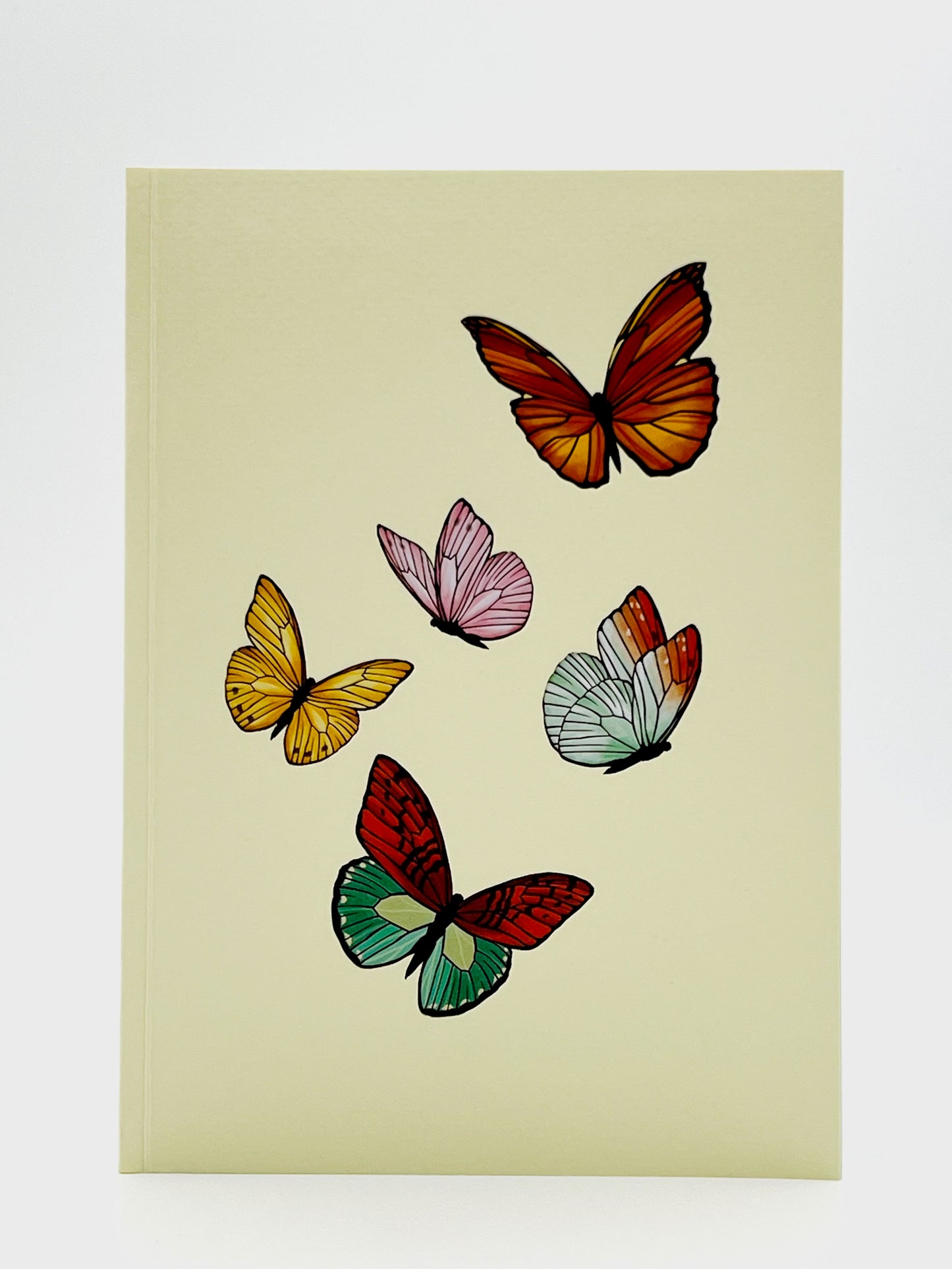 Butterflies and Daisy pop up card, Mother's Day card, 3D butterflies pop up card, Thinking of you, Get well soon card