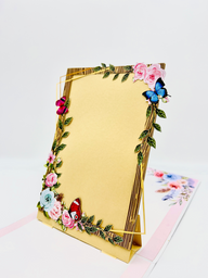 Customizable frame pop up card for any occasion, like birthday, mother's day, anniversaries